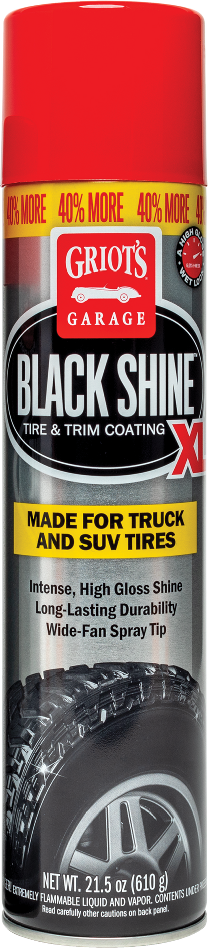 Griots Garage Black Shine Tire and Trim Coating XL - 21.5oz 10850 10850 User 1