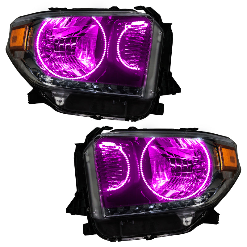 ORACLE Lighting Oracle 14-17 Toyota Tundra SMD HL - Dual Halo Kit - ColorSHIFT w/ BC1 Controller 7204-335 7204-335 Photo - out of package