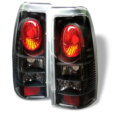 Spyder Chevy Silverado 1500/2500 99-02 (Not Stepside) Euro Style Tail Lights Blk ALT-YD-CS99-BK 5001986 5001986 Photo - Primary