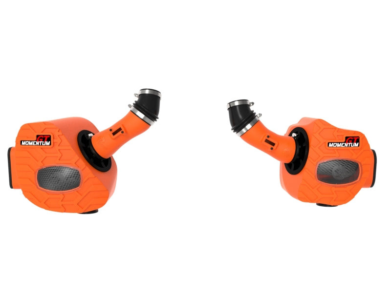 aFe 2022 Toyota Tundra V6-3.5L (tt) Momentum GT Cold Air Intake System w/ Pro 5R Filter - Orange 50-70100KN 50-70100KN Photo - Unmounted