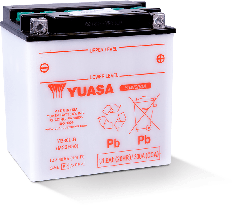 Yuasa Battery Yuasa Yb30L-B Yuasa Battery YUAM22H30