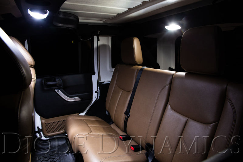 Diode Dynamics Wrangler JK 4dr Interior Kit Stage 2 - Cool - White DD0364 DD0364 User 2