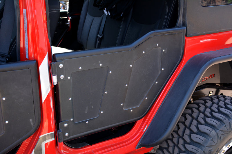 DV8 Offroad 07-18 Jeep Wrangler Jk Rock Doors RDSTTB-01R RDSTTB-01R Photo - Mounted
