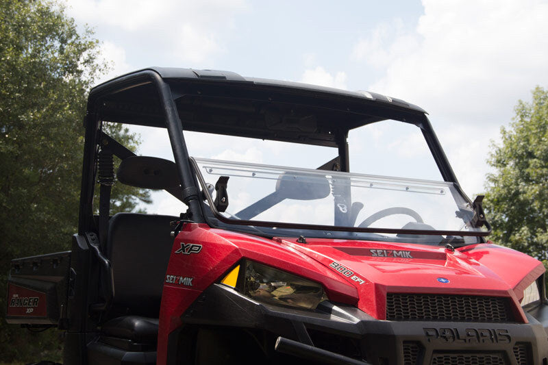 Seizmik 13+ Polaris Ranger 900/1000 XP/Crew Full-Size Windshield Versa-Fold Non-Coat 50-24001KIT 50-24001KIT Photo - Primary