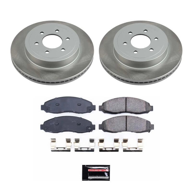 PowerStop Power Stop 03-04 Dodge Dakota Front Semi-Coated Rotor Kit SC2187 SC2187 Photo - Primary