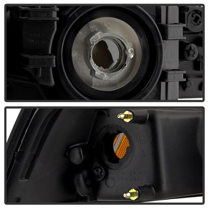 SPYDER Xtune Ford MUStang 99-04 OEM Amber Headlights Black Smoked HD-JH-FM99-AM-BSM 9030345 9030345 Photo - Unmounted