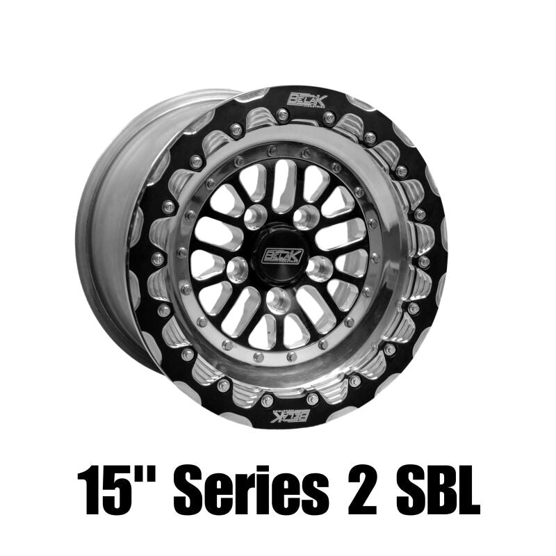 Belak Wheels Belak 15x9 / 6in BS / 5x120 BP / High Pad / Series 2 Wheel - Single Beadlock Billet Outer Lip 15095120S26BS-BLT 15095120S26BS-BLT Photo - Primary