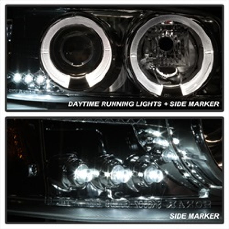 Spyder GMC Sierra 1500/2500/3500 99-06 Projector Headlights LED Halo LED Chrome PRO-YD-CDE00-HL-C 5009364 5009364 Photo - Unmounted