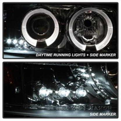 Spyder GMC Sierra 1500/2500/3500 99-06 Projector Headlights LED Halo LED Chrome PRO-YD-CDE00-HL-C 5009364 5009364 Photo - Unmounted