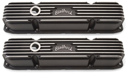 Edelbrock Valve Cover Classic Series Chrysler 383/440 CI V8 Black 41923 41923 Photo - Primary