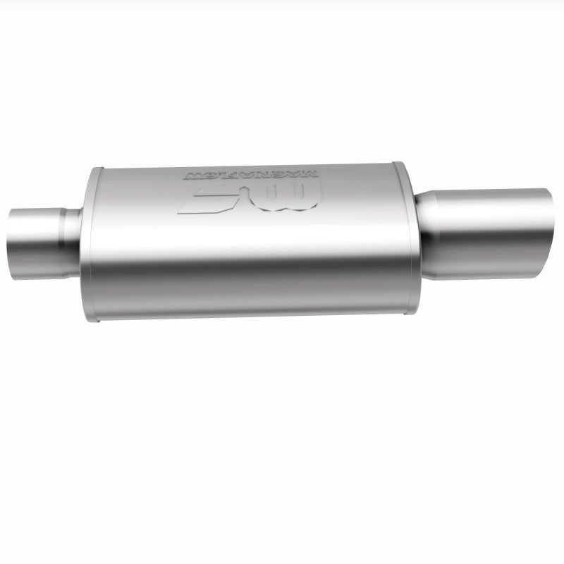 MagnaFlow 5" X 8" Oval Center/Center Performance Muffler With Tip 14834 360 Degree Image Set