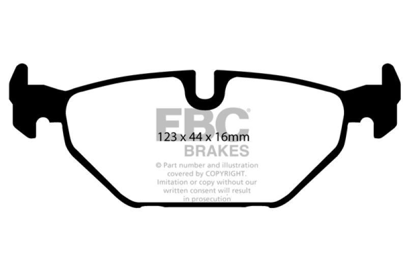 EBC Disc Brake Pad Set DP41405R Photo - Primary