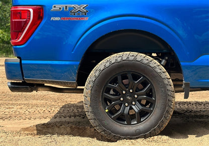 Ford Racing 2021+ F-150 18in Matte Black Wheel Kit M-1007K-1875MB M-1007K-1875MB Photo - Mounted