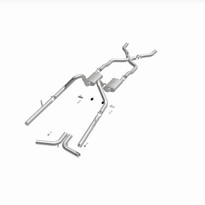 MagnaFlow Chevrolet Bel Air Street Series Crossmember-Back Performance Exhaust System 16596 360 Degree Image Set