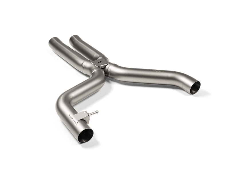 Akrapovic 2021+ BMW G87 M2, G80 M3 &amp; G82 M4 Evolution Short Link pipe w/o Resonator  (Titanium) E-BM/T/14