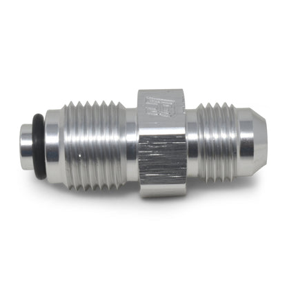 Russell Power Steering Adapter 5/8-18 O-Ring To 6 AN Male Clear Anodize 648030 Photo - out of package