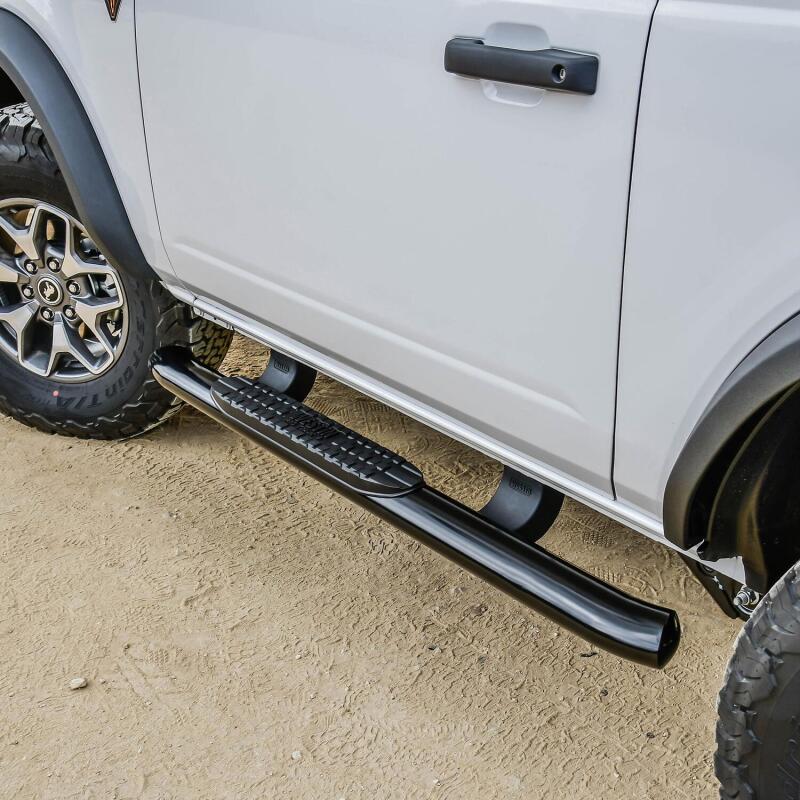 Westin 21-22 Ford Bronco (2-Door) PRO TRAXX 4 Oval Nerf Step Bars - Textured Black 21-24185 21-24185 Photo - Mounted