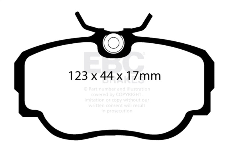 EBC Disc Brake Pad Set DP2779 Photo - Primary
