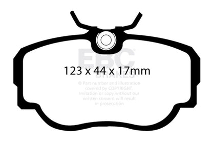 EBC Disc Brake Pad Set DP2779 Photo - Primary