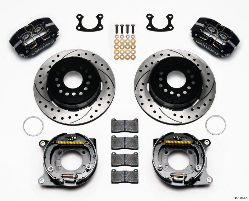 Wilwood DP-DB P/S Park Brake Kit, Drilled 140-13206-D Photo - Primary