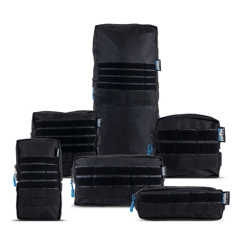 Borne Off-Road Molle Pouch Set - 6-Pack BNMP-B-002 BNMP-B-002 Photo - Primary