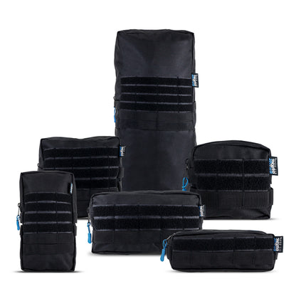 Borne Off-Road Molle Pouch Set - 6-Pack BNMP-B-002 BNMP-B-002 Photo - Primary