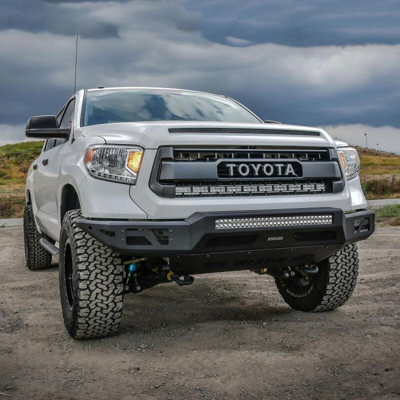 Westin 14-21 Toyota Tundra Pro-Mod Front Bumper - Tex. Blk 58-41035 58-41035 Photo - Mounted