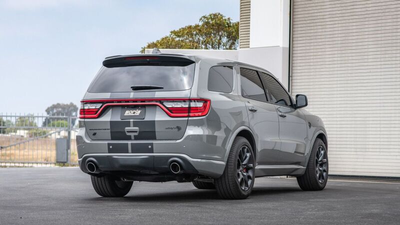 Borla 2021+ Dodge Durango SRT Hellcat 6.2L V8 AWD S-Type Cat-Back Exhaust System - T-304SS 140885 140885 Photo - lifestyle view