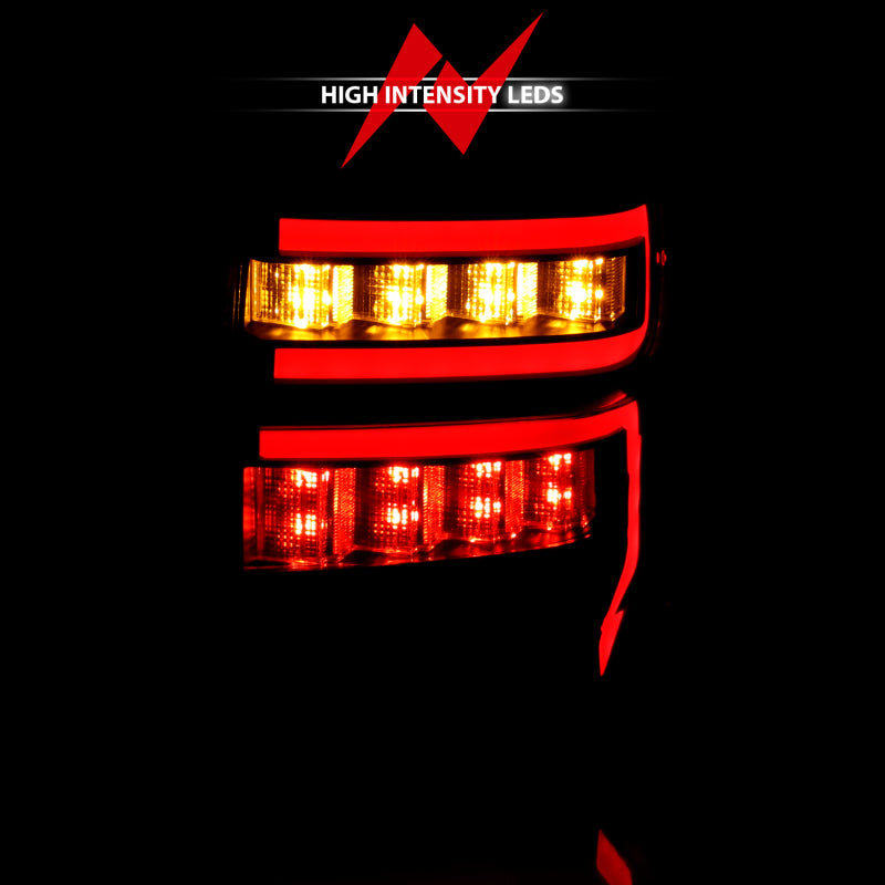 ANZO 2014-2020 Toyota 4Runner T.L Black Housing Smoke Lens Red Light Bar W/Sequential 311312 311312 Photo - Unmounted