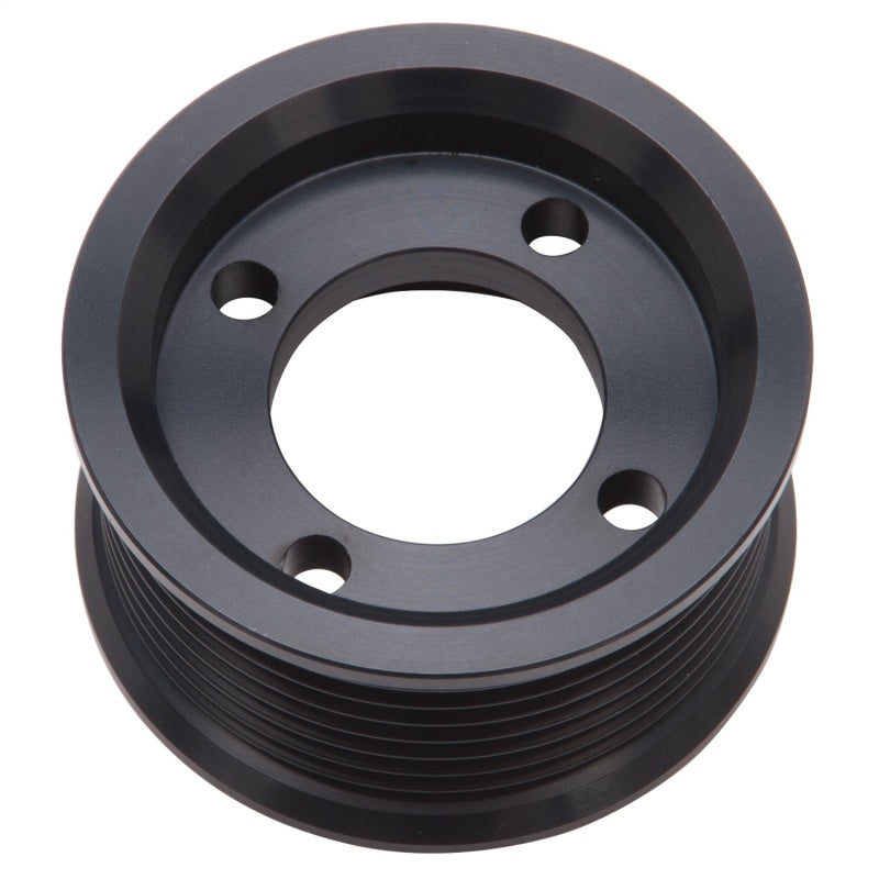 Edelbrock Pulley SC E-Force 2 625In 8 Rib Black 15870 15870 Photo - Primary