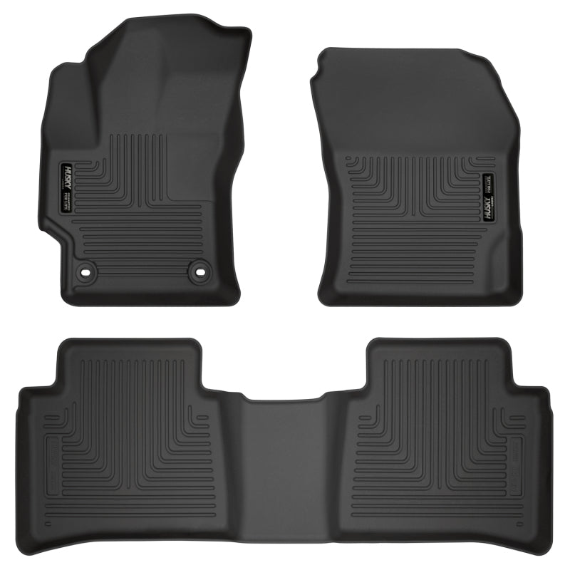 Husky Liners 2020 Toyota Corolla Weatherbeater Black Front & 2nd Seat Floor Liners 95751 95751 Photo - Primary