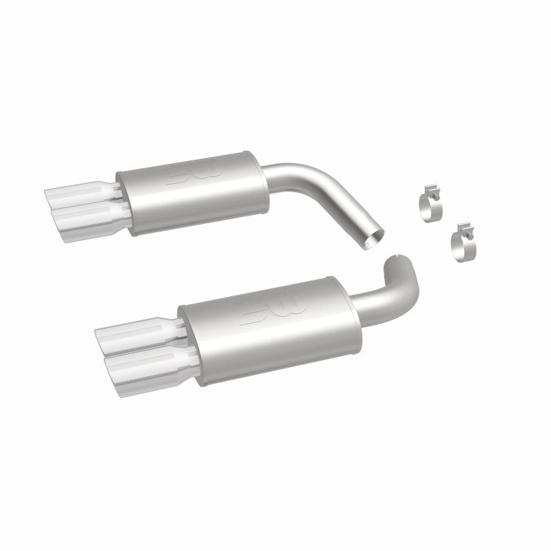 MagnaFlow Chevrolet Corvette Street Series Axle-Back Performance Exhaust System 15623 360 Degree Image Set
