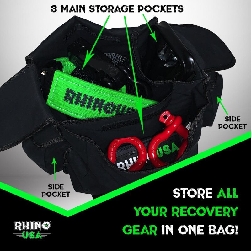 Rhino USA Ultimate Recovery Gear Storage Bag (Black) RNO-RECOVERY-BAG RNO-RECOVERY-BAG User 1