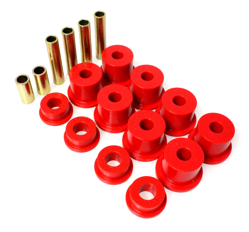 Energy Suspension Leaf Spring Bushing Set Red Ford F-250 All 1980-1997 4.2121R Photo - Primary
