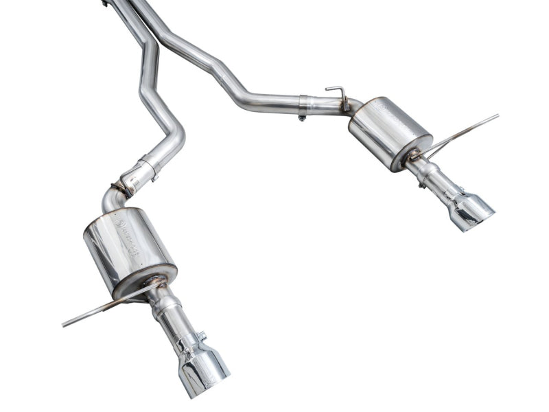 AWE Tuning 18-23 Dodge Durango SRT & Hellcat Touring Edition Exhaust - Chrome Silver Tips 3015-32952 3015-32952 Photo - out of package
