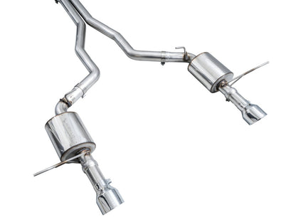 AWE Tuning 18-23 Dodge Durango SRT & Hellcat Touring Edition Exhaust - Chrome Silver Tips 3015-32952 3015-32952 Photo - out of package