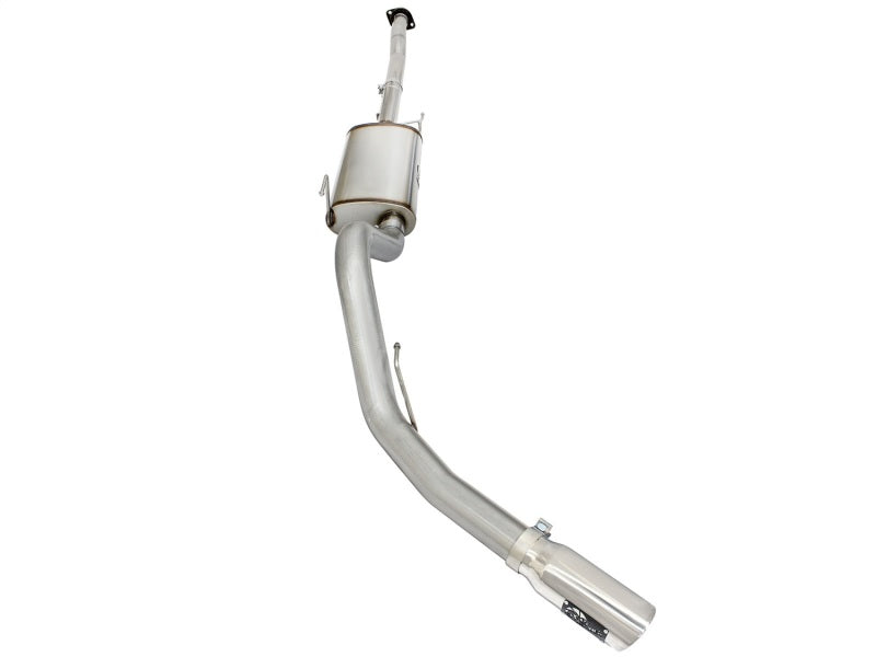aFe MACH Force-Xp 3in to 3-1/2in 409 Stainless Steel Cat-Back Exhaust w/Po 49-43068-P Photo - Unmounted