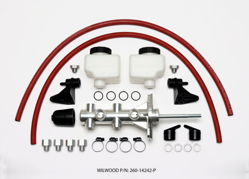 Wilwood Tandem Remote Master Cylinder 260-14242-P Photo - Primary