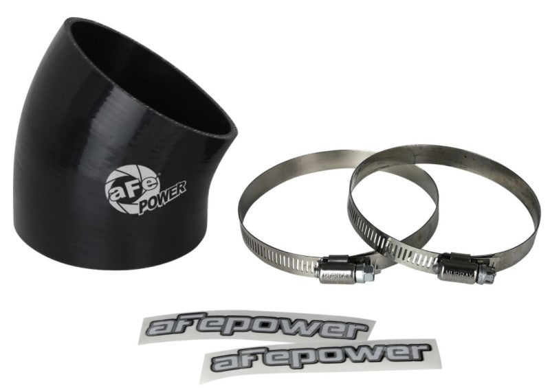 aFe MagnumFORCE Air Intake System Spare Parts Kit 3-1/2in ID x 30 Deg. Silicone Elbow Coupler -Black 59-00122 59-00122 User 1