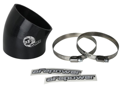 aFe MagnumFORCE Air Intake System Spare Parts Kit 3-1/2in ID x 30 Deg. Silicone Elbow Coupler -Black 59-00122 59-00122 User 1