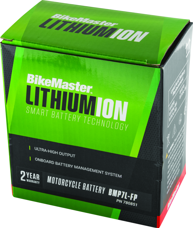 BikeMaster Lithium Ion 2.0 Battery BMP7L-FP 780851 780851 User 1