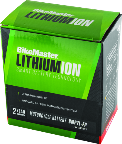 BikeMaster Lithium Ion 2.0 Battery BMP7L-FP 780851 780851 User 1