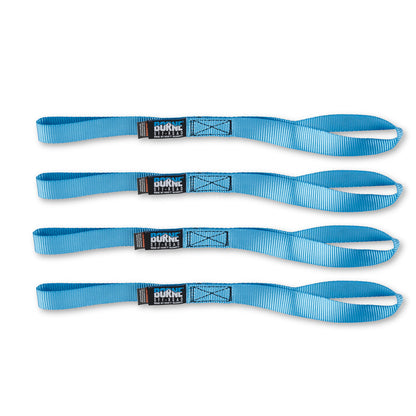 Borne Off-Road Medium-Duty Ratchet Tie-Down Kit (4-Pack) Blue BNRTC-TDMD-4BL BNRTC-TDMD-4BL Photo - Primary