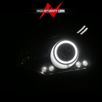 Anzo 2008-2011 Ford Focus Projector Headlights Black 121272 Photo - Unmounted