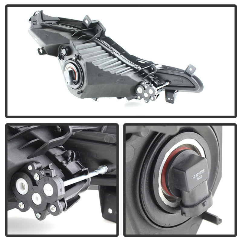 Spyder Hyundai Elantra 2014+ OEM Style Fog Lights W/Switch Clear FL-HYE2014-C 5080462 5080462 User 1