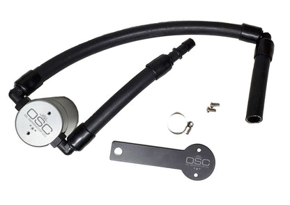 J&L 18-22 Kia Stinger GT 3.3TT Passenger Side Oil Separator 3.0 - Clear Anodized 3106P-C 3106P-C Photo - Primary