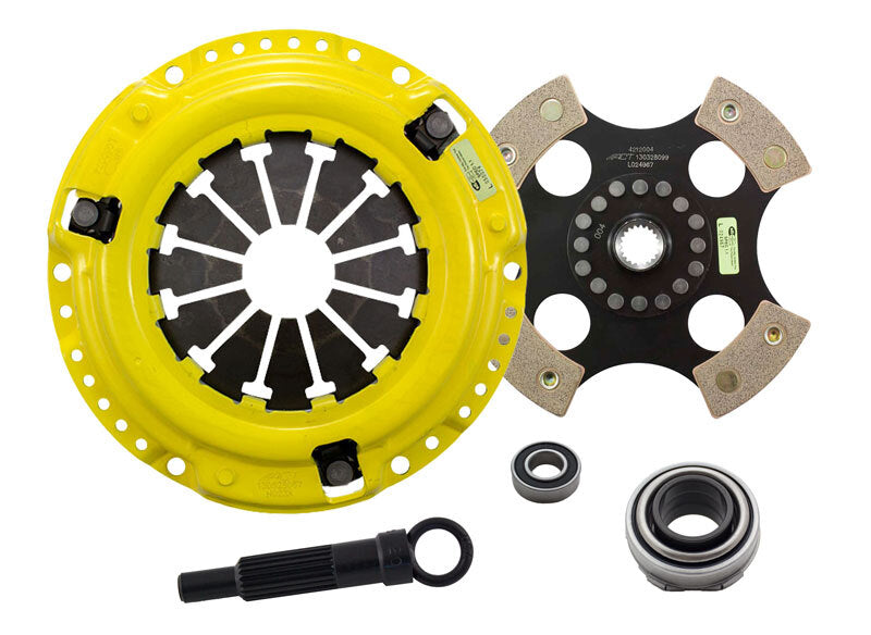 ACT XT Clutch Kit 4 Puck Solid Honda Civic SI L4 89-89 HC4-XTR4 Photo - Primary