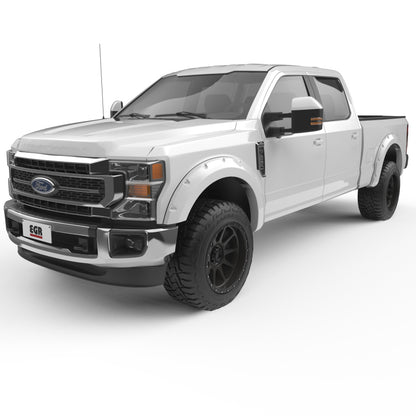 EGR 2017 Ford Super Duty Bolt-On Look Color Match Fender Flares - Set - Oxford White 793914-Z1 793914-Z1 Photo - Primary