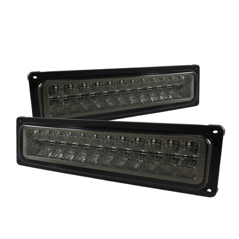 SPYDER Xtune Chevy C10 88-98 LED Bumper Lights Smoke CPL-CCK94-LED-SM 5069528 5069528 Photo - Primary