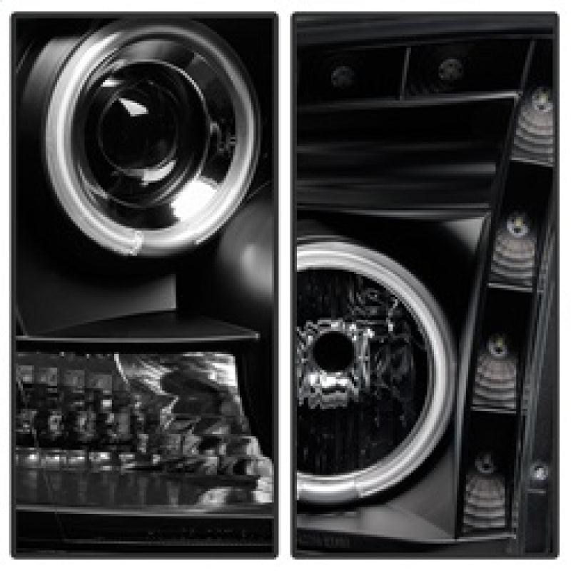 Spyder Dodge Ram 1500 09-14 Projector Headlights Halogen- CCFL Halo LED - Blk PRO-YD-DR09-CCFL-BK 5030320 5030320 Photo - Unmounted